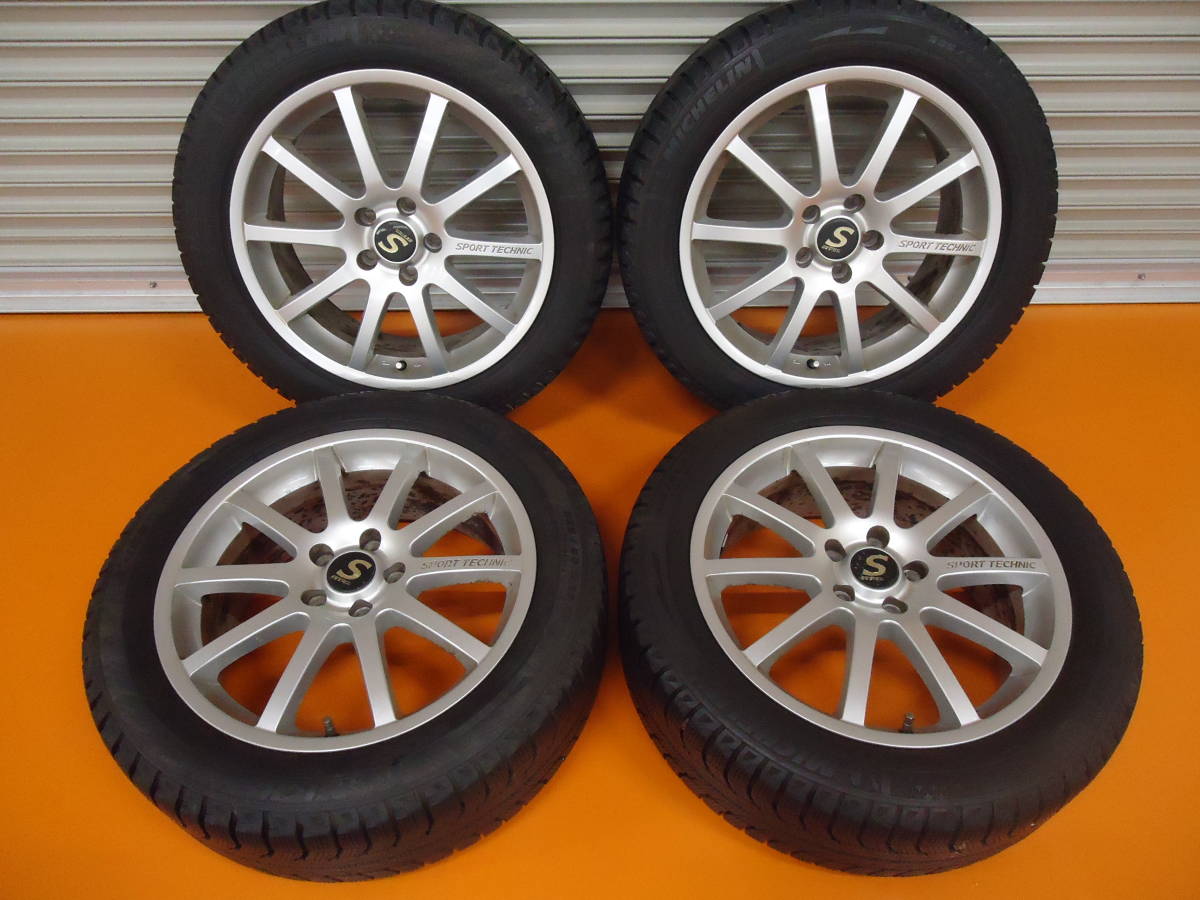 スポーツテクニック MONO10 17/7J 5x108 スタッドレスタイヤ 225/50R17 