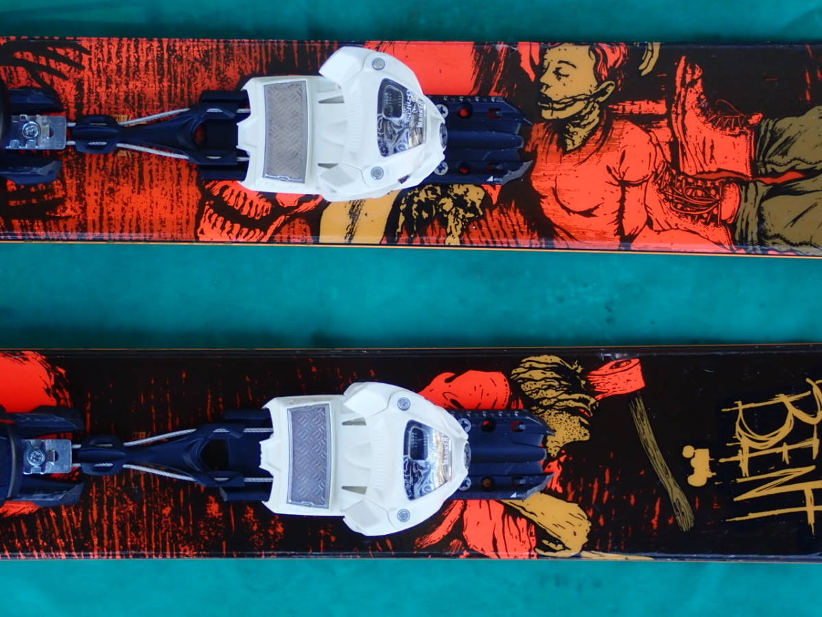 □【1円スタート】K2 Hellbent ヘルベント179cm 160/132/151 & MARKER
