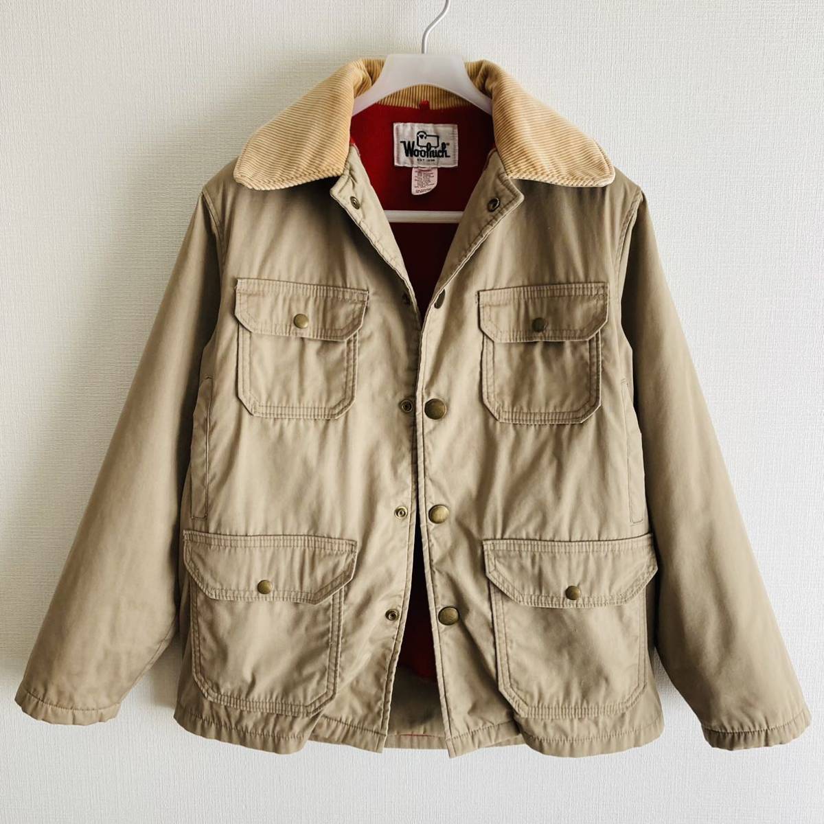 珍品! マッキーノクルーザー 型 70s USA製 WOOLRICH ウールリッチ
