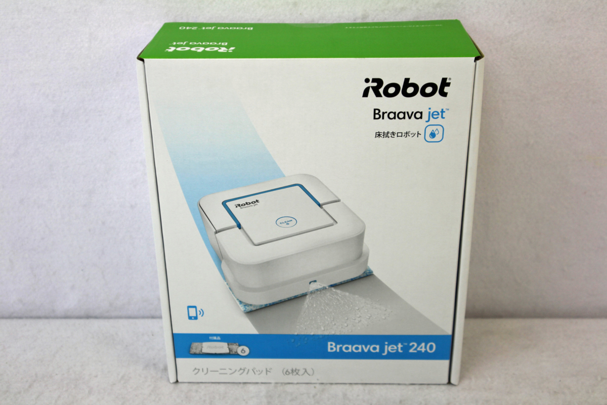 ☆未開封品☆ iRobot 床拭きロボット Braava jet 240 （3150540MI