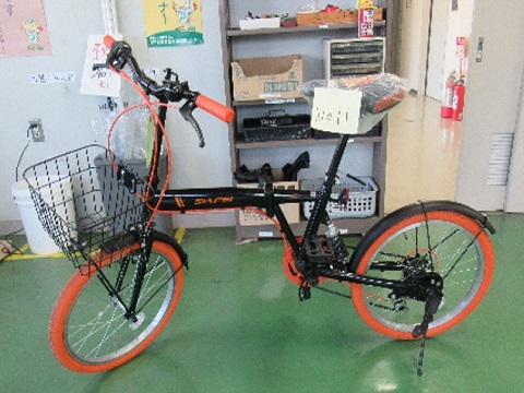 『現地引渡し、現金払い限定』　高槻市の放置自転車対策リサイクル販売　No.１１　メーカー不詳_1
