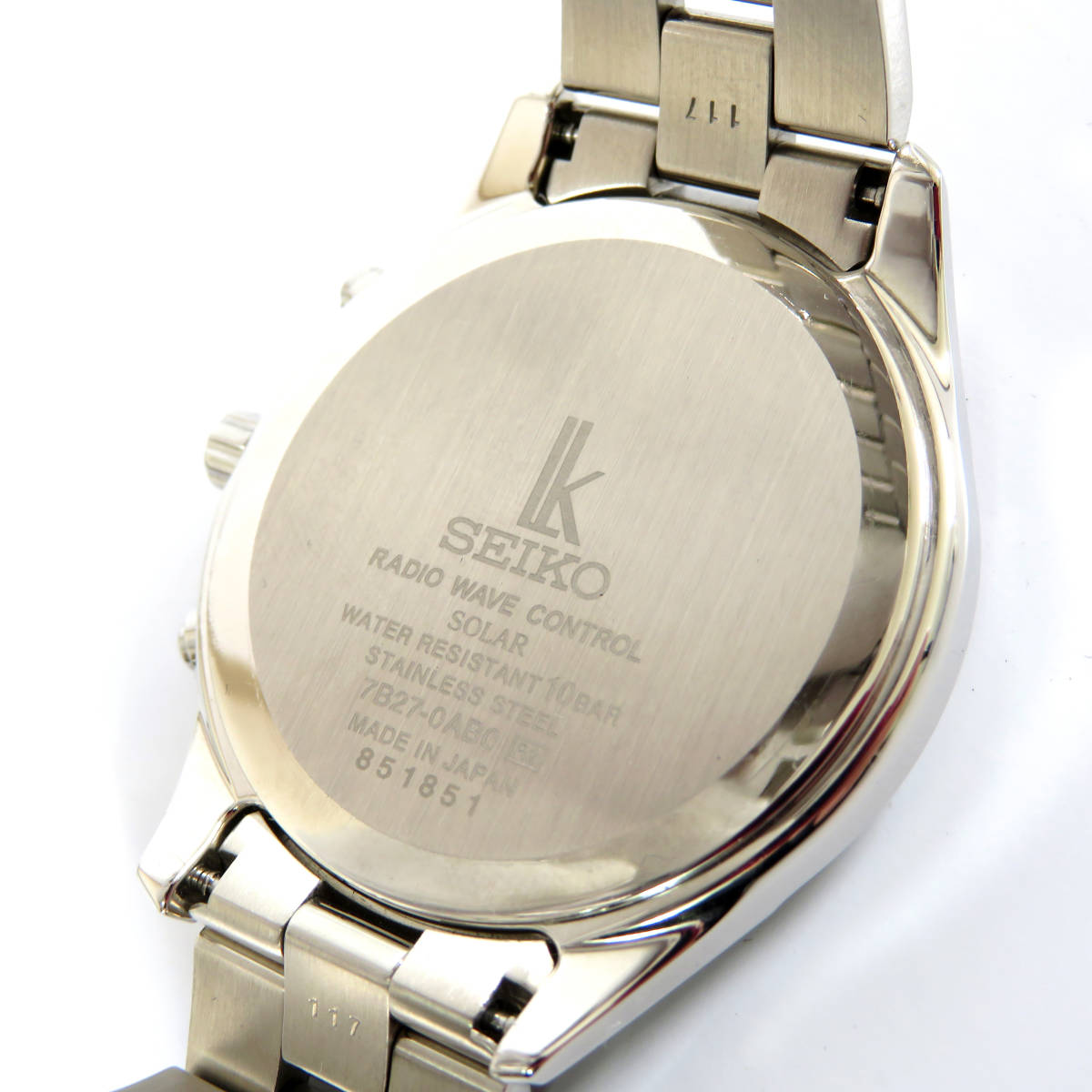 1円□美品□SEIKO□セイコー□LUKIA□ルキア□7B27-0AB0□SSVH025 