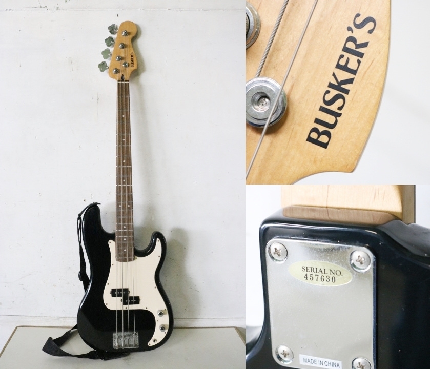TB526バスカーズ(BUSKER'S)プレシジョンベースタイプ BLACK TB526バスカーズ(BUSKER'S)プレシジョンベースタイプ BLACK