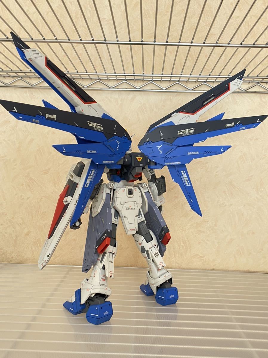 1/60 フリーダムガンダム 素組 完成品 塗装済 機動戦士ガンダム SEED 