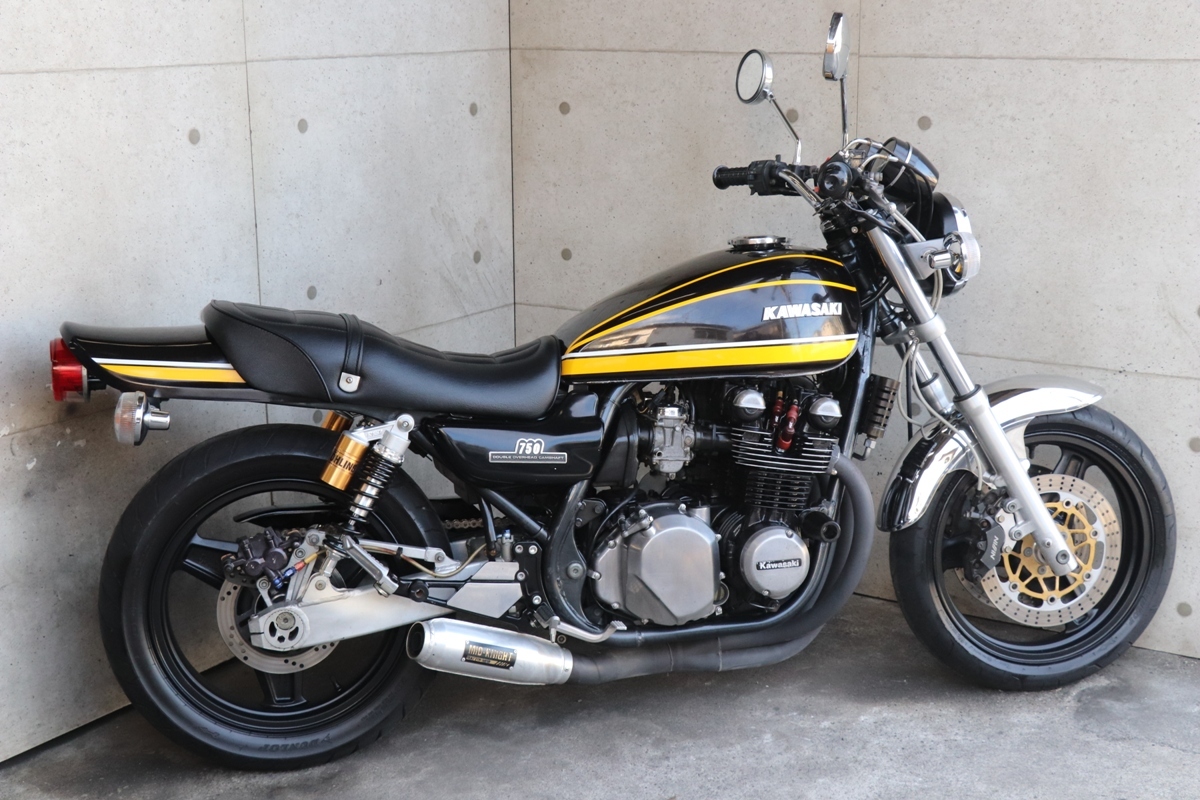 横浜～ Kawasaki ゼファー750 平成2年式 初期型C1 ドレミ外装 Z2