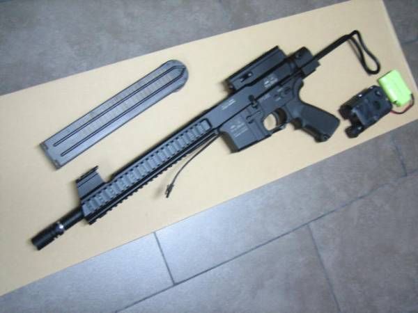 新品S&T製ショットタイプAR15フルメタル電動ガン完成品です。G&P