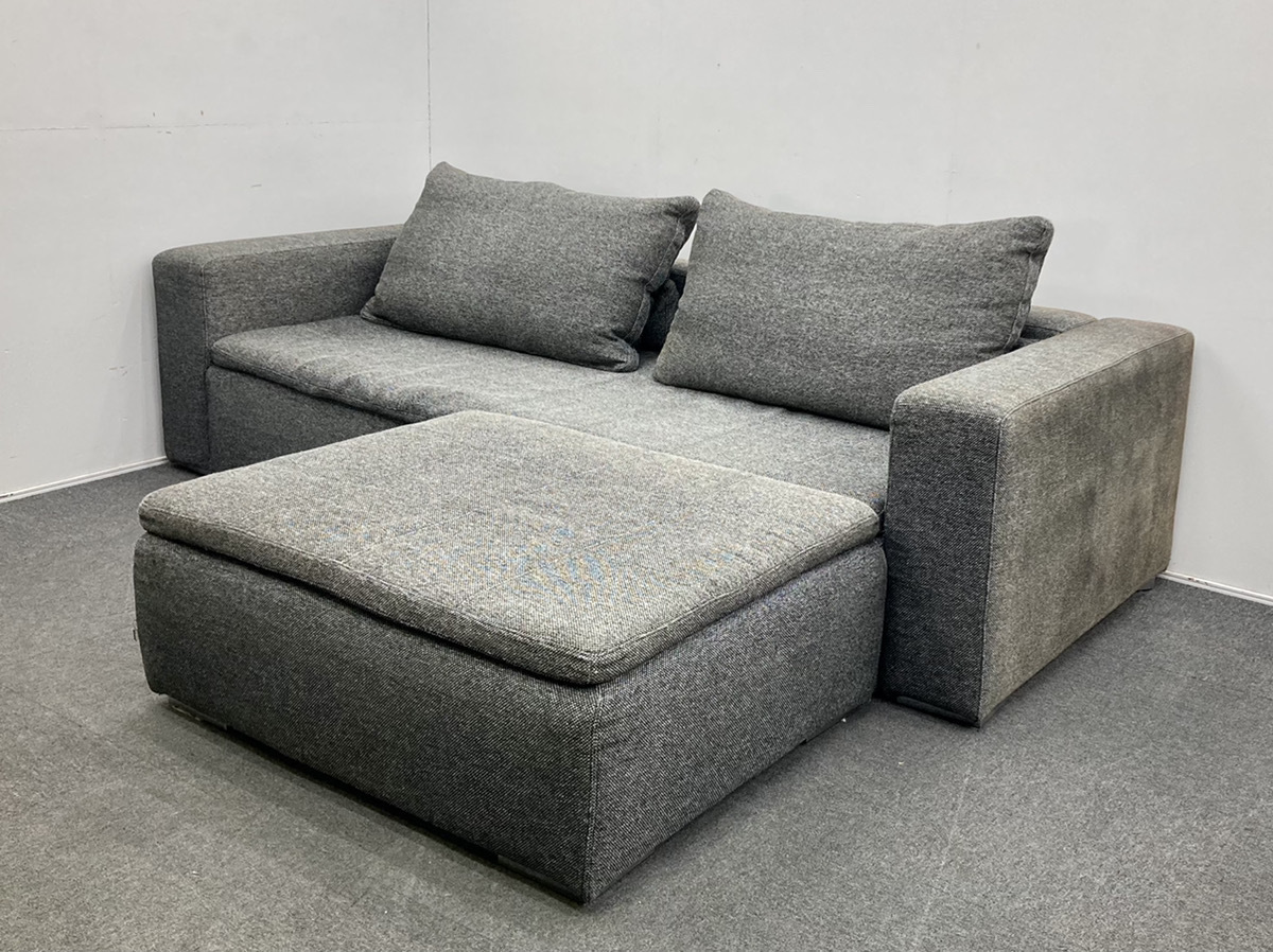 BoConcept(ボーコンセプト) 3人掛けソファ オットマン カウチソファ
