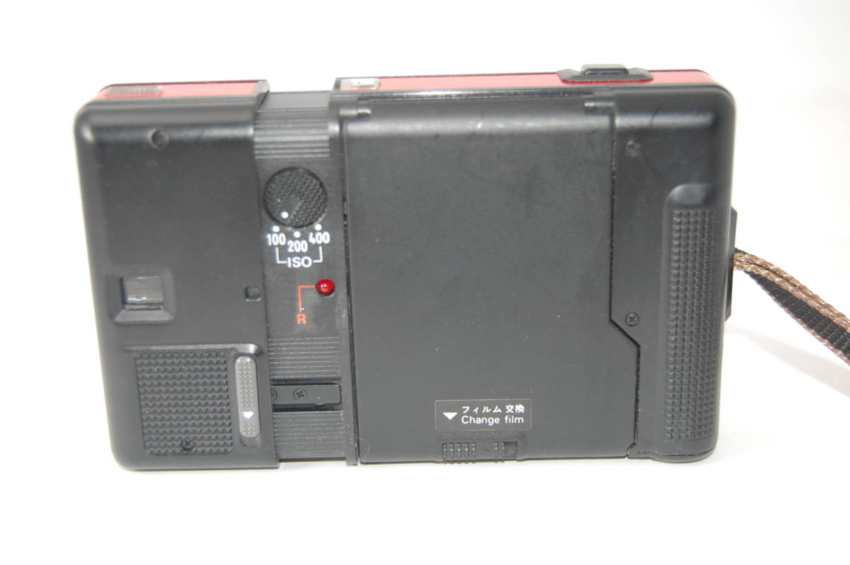 ☆不動ジャンク品☆ Konica コニカ RECORDER HEXANON 24mm F4 レッド