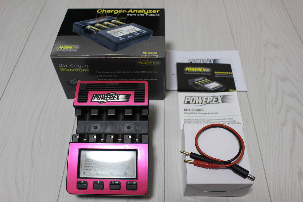 POWEREX MH-C9000 充電器 ミニ四駆 ラジコン 【公式通販】
