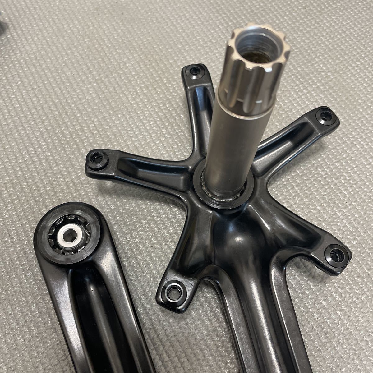 SRAM OMNIUM スラム オムニウム 165mm ピスト トラック 美品！ スラム オムニウム クランクセット SRAM OMNIUM GXP CrankSet ピスト