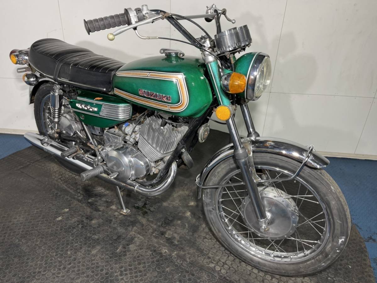T350 スズキ Suzuki 旧車絶版車 車体番号の打刻はうすいの このまま登録出来ない可能性が高い ご了承下さい 251cc 400cc 売買されたオークション情報 Yahooの商品情報をアーカイブ公開 オークファン Aucfan Com
