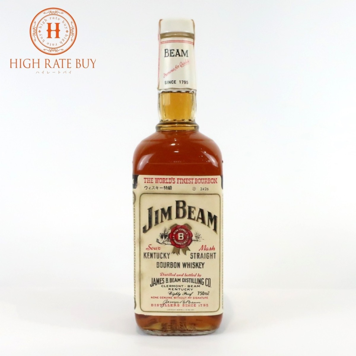 ジムビーム 未開栓 JIM 0 BEAM バーボンウイスキー バーボン | Jim 