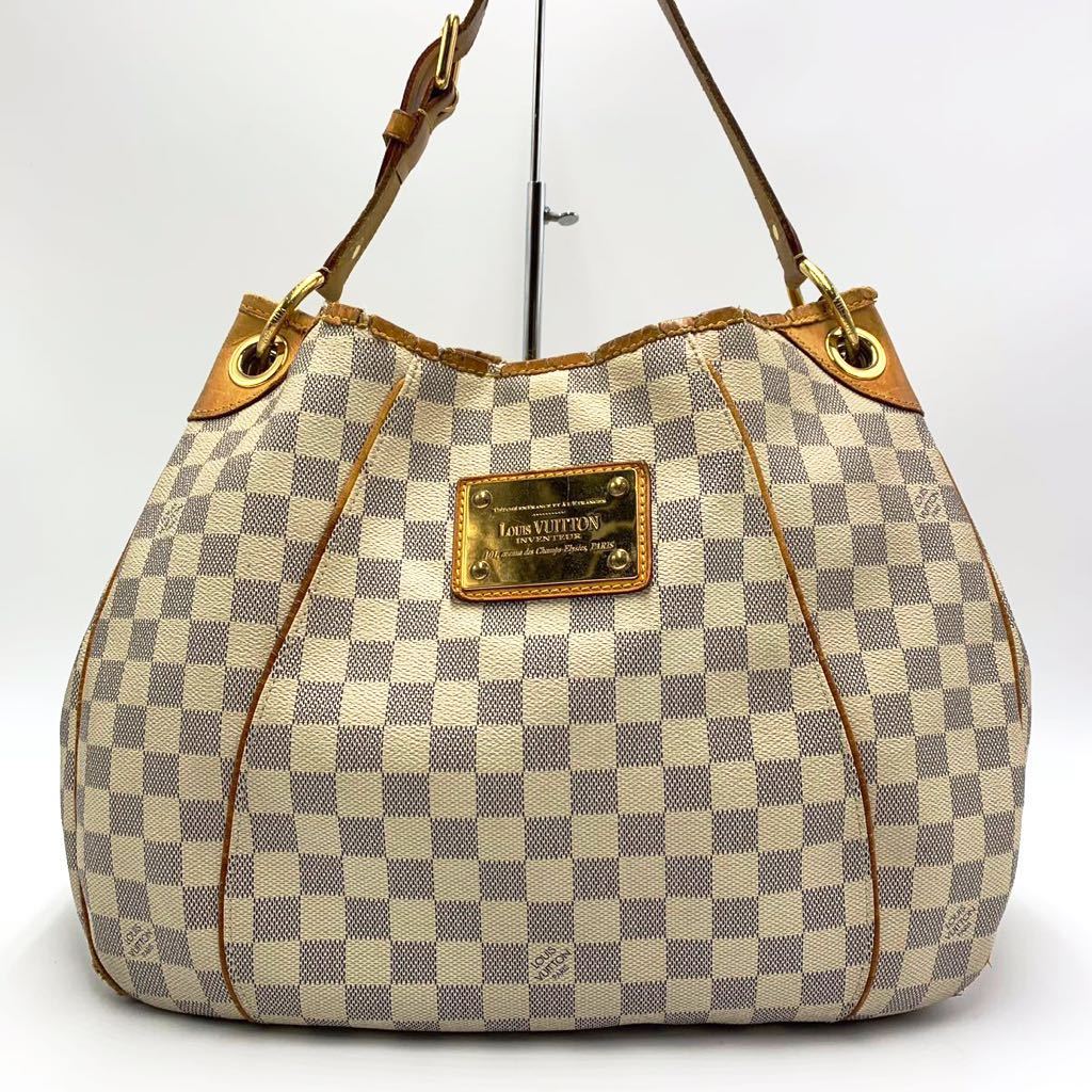 極美品》ルイヴィトン ダミエアズール ガリエラPM ハンドバッグ Louis
