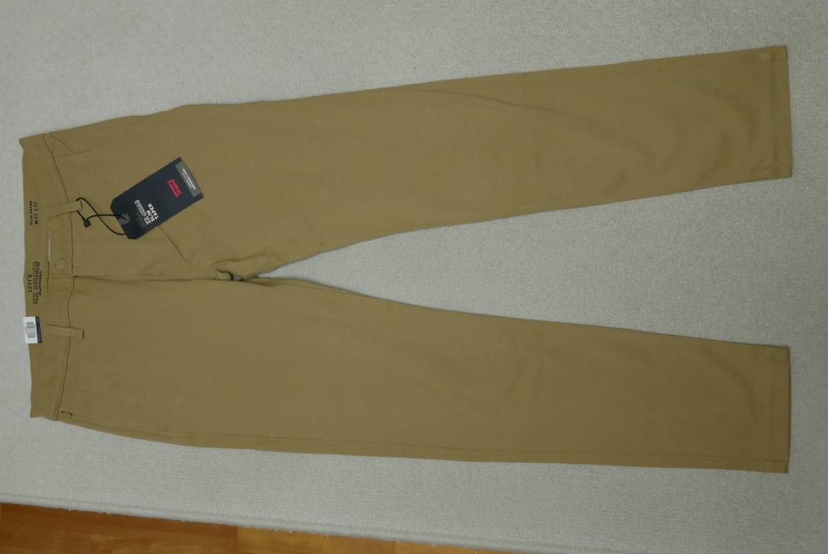 本物保証，人気セール リーバイス17204-0001 W32 XX CHINO スリムテーパー チノパンツ ハーベストゴールド BIG-E Wonderknit ワンダーニット(W32)｜売買されたオークション情報、yahooの商品情報をアーカイブ公開 - オークファ W32