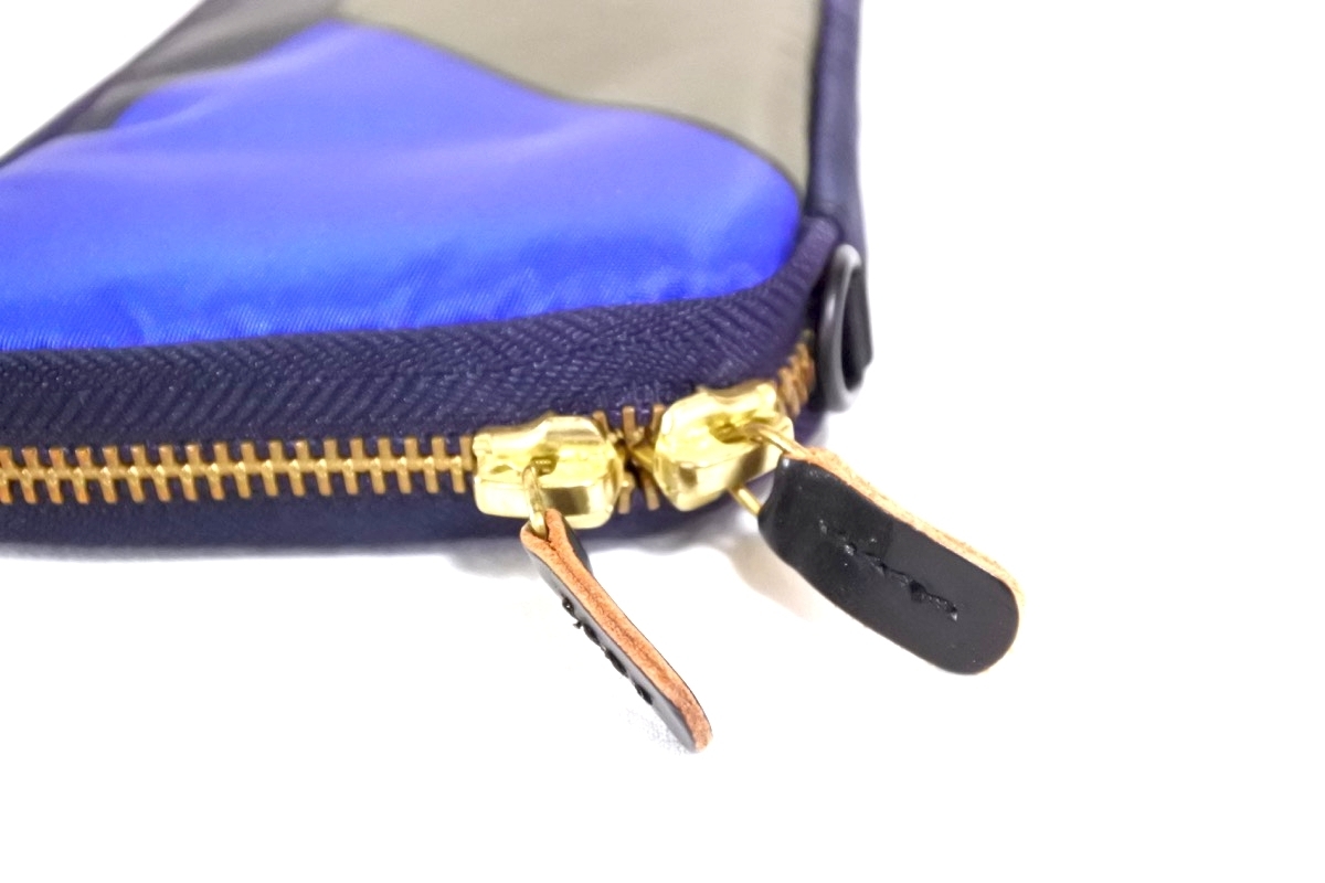 1円○未使用○マルニ×ポーター○ラウンドファスナー長財布○ブラック