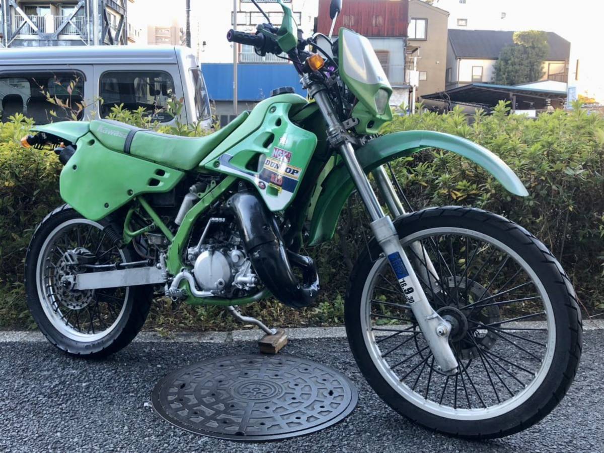 売り切り！KDX125SR A1 1990年式 実働車 検KLX125 TS125 DT125(51cc 