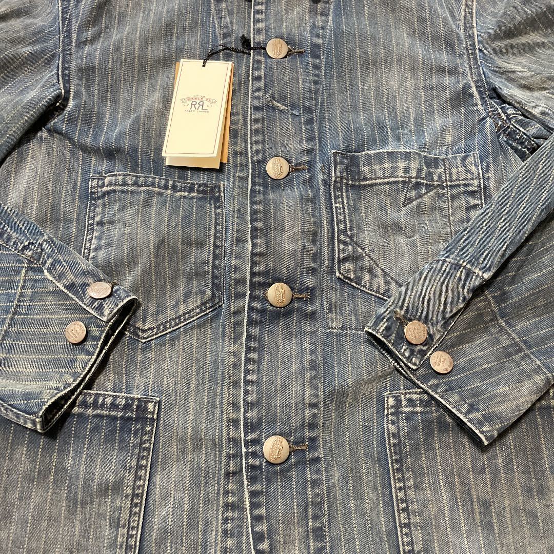 新品 RRL ダブルアールエル インディゴ ウォバッシュレールマン チョア 