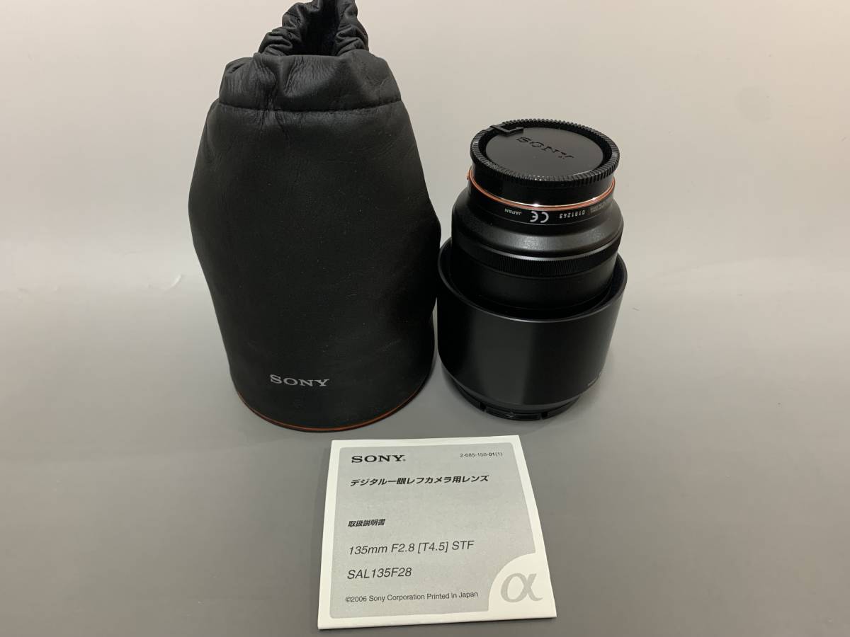 展示良品！SONY 135mm F2.8 [T4.5] STF SAL135F28 デジタル一眼カメラ
