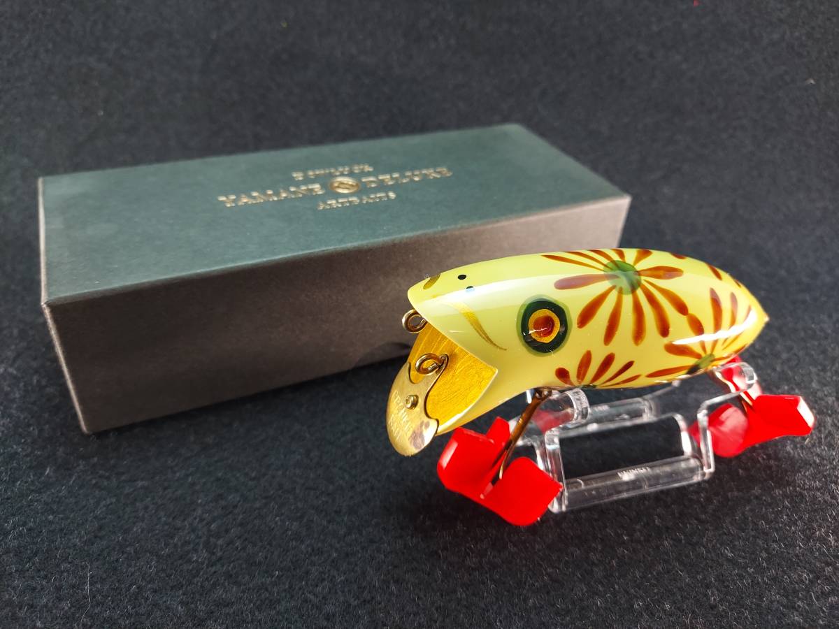 中古 】 美品 道楽 DOWLUCK 淀川のカワズ トップ ルアー YAMANE