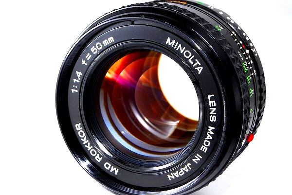 美品♪☆鉄板の銘玉!!☆MINOLTA ミノルタ MD Rokkor 50mm F1.4☆ 2026