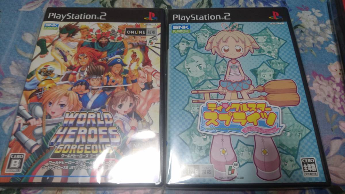 PS2 レア！ ADK魂 モンスターワールドコンプリート ティンクルスター 