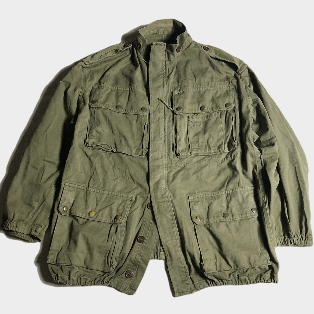 フランス軍 TAP47⁄56 リザードカモ FRENCH パラ HBT 47⁄56 TAP 60年代 50