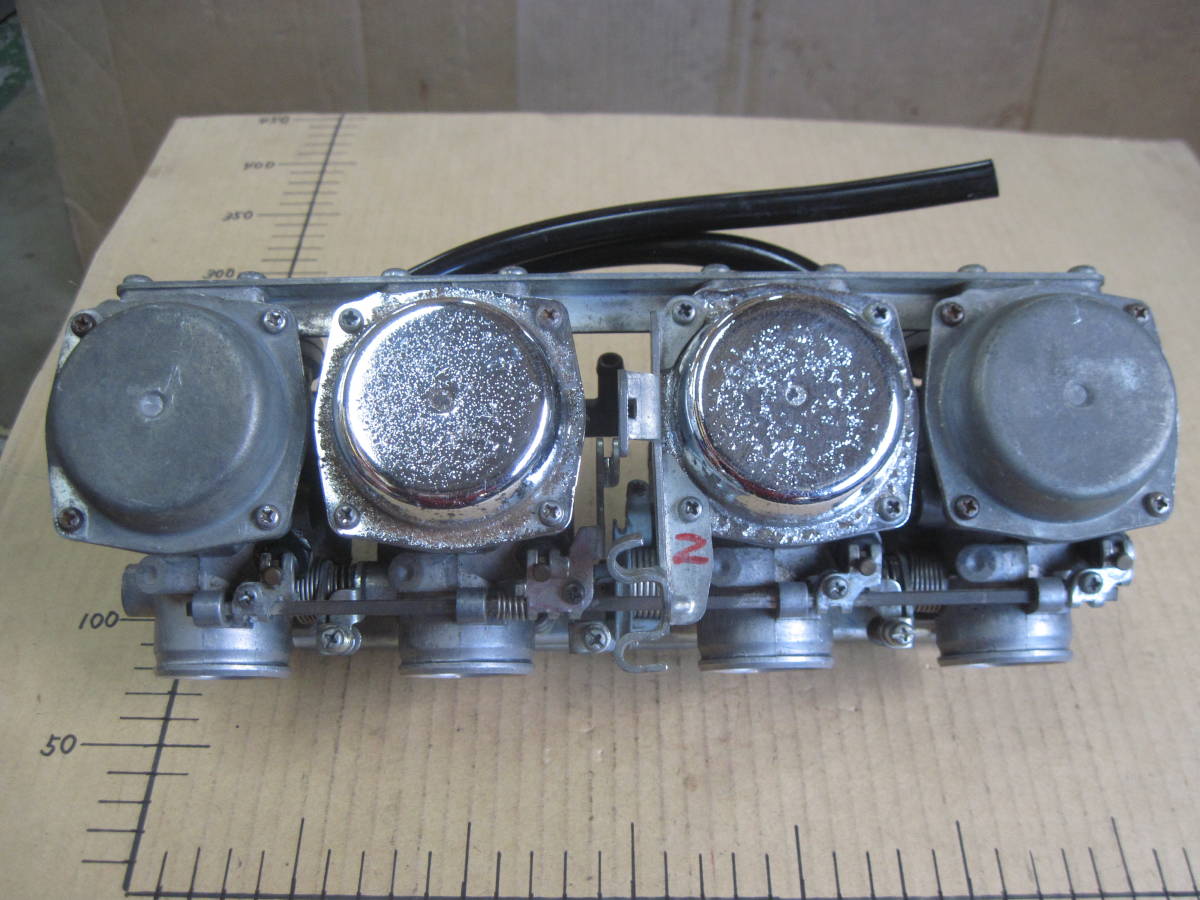 ホンダ CBX750用？？純正VEキャブ　適応不明　部品取り等に ホンダ 全国送料無料 ホンダCB750F(RC04)純正キャブレター中古品 1983年式の諸元・スペック情報 CBX750F CB750F部品取りの値段と価格推移は？｜0件の売買データからCB750F部品