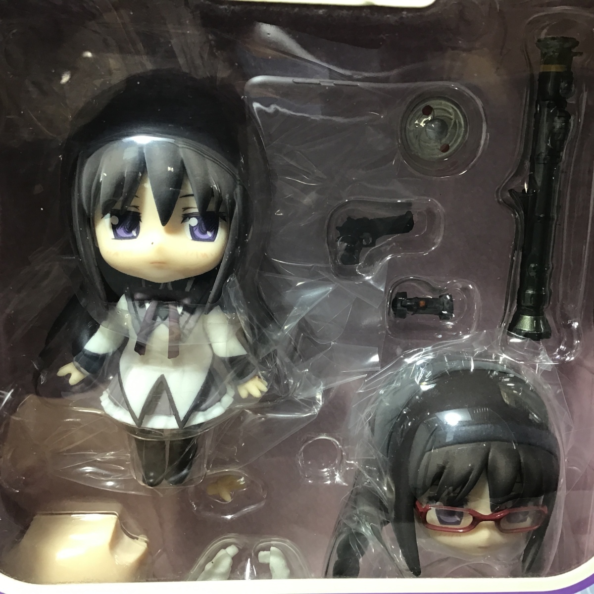未開封 2個セット ねんどろいど 182 208 暁美ほむら 通常Ver. 制服Ver