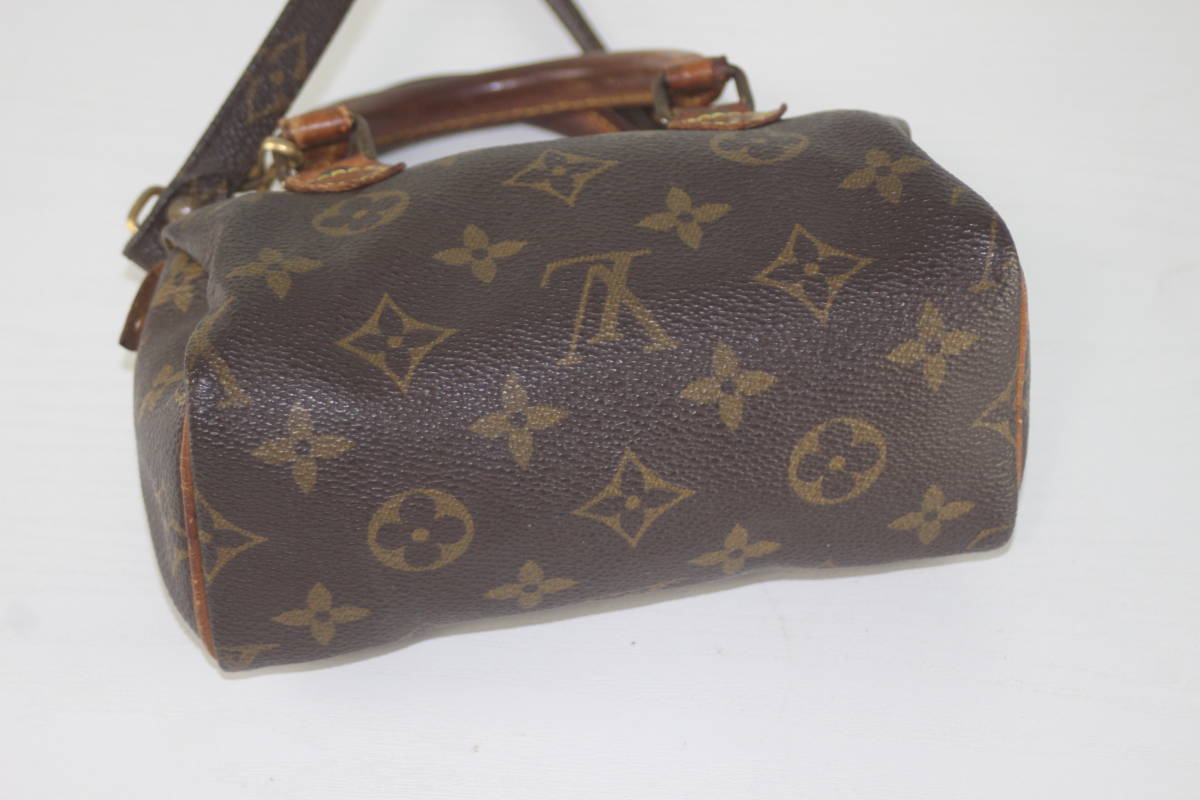 LOUIS VUITTON ルイヴィトン モノグラム ミニ スピーディ ショルダー