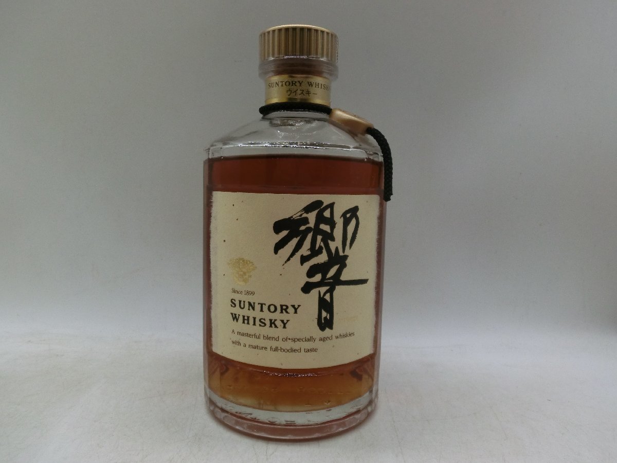 同梱OK商品】SUNTORY WHISKY サントリー ウイスキー 響 金キャップ 裏
