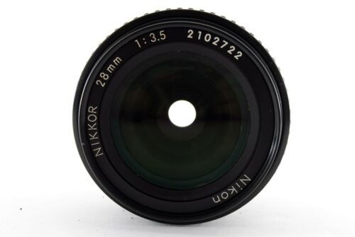 送料無料1円～極上美品】 ニコン Nikon Ai-S AIS NIKKOR 28mm F3.5