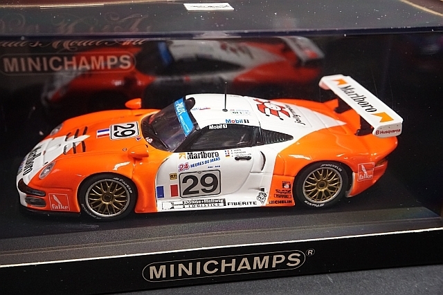 ミニチャンプス PMA 1/43 Porsche ポルシェ 911 GT1 ルマン 1997 #29 