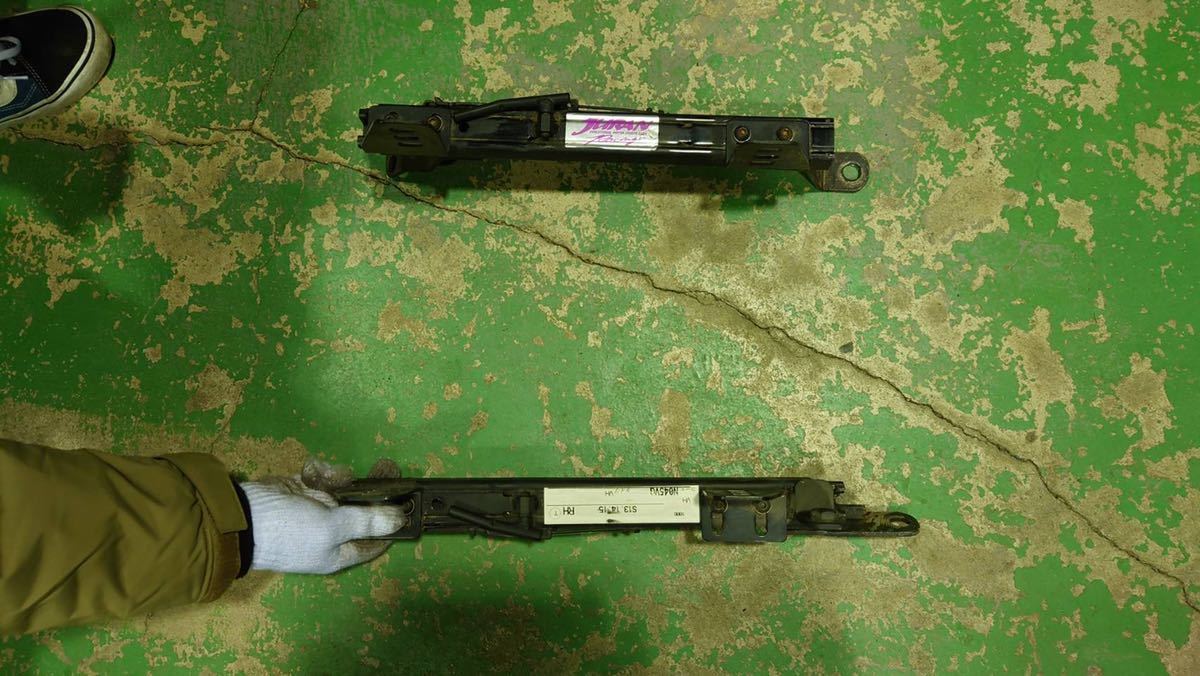 日産 シルビア シートレール 運転席側 S13 S14 S15 JURAN ブリッド BRIDE N045VG