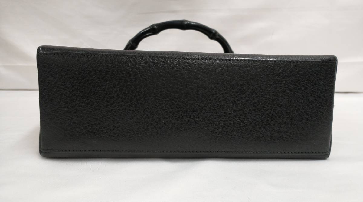 ◎【お値下げ】GUCCI グッチ ハンドバッグ バンブー ブラック 001 3444 