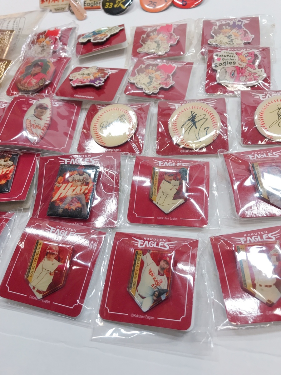 中古】楽天イーグルス FC 歴代 ピンバッチコレクション 大量157個