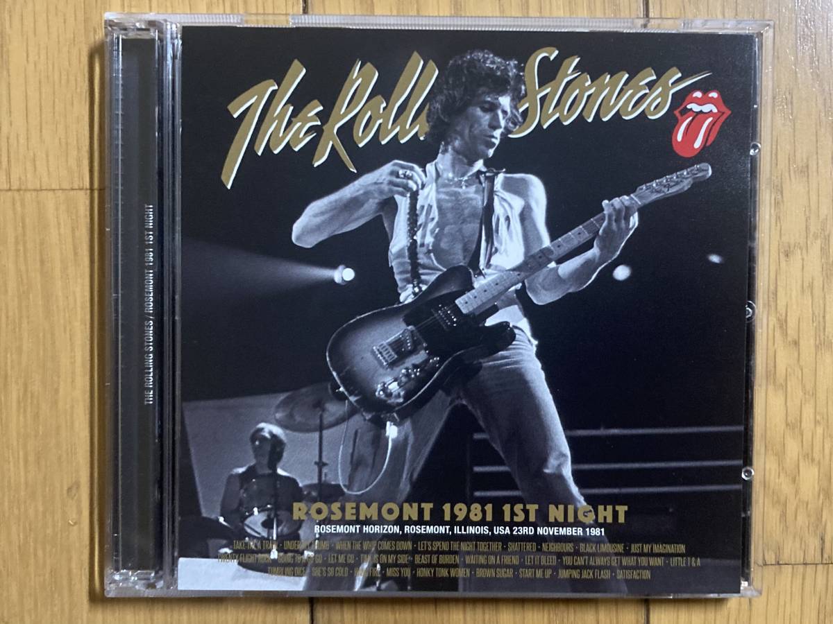  ローリングストーンズ ROSEMONT 1981 1ST NIGHT 2CD SB(Rolling Stones)｜売買されたオークション情報、yahooの商品情報をアーカイブ公開 - オークファン R
