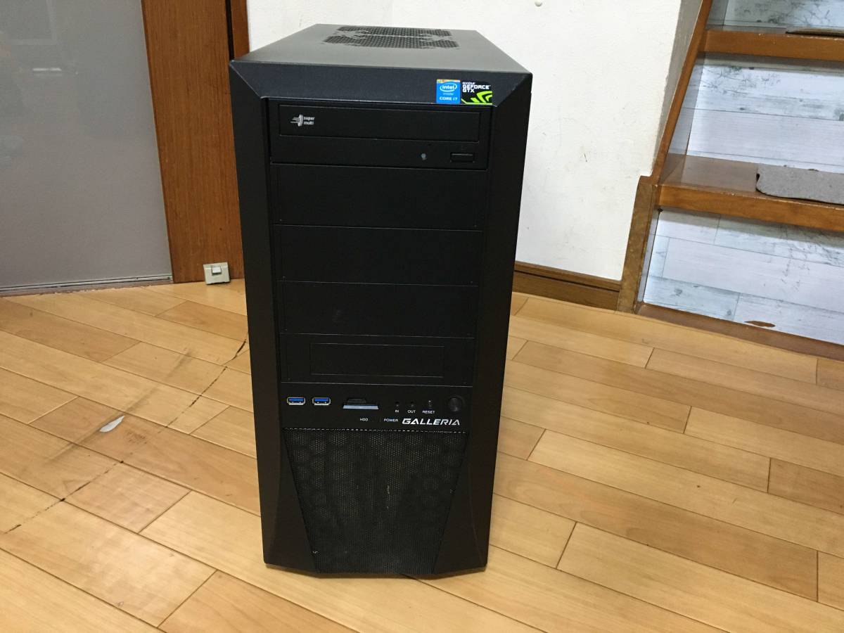 6387 GALLERIA 自作PC Core i7-4790K 4.00GHzHDD 2TB メモリ8GB Win10