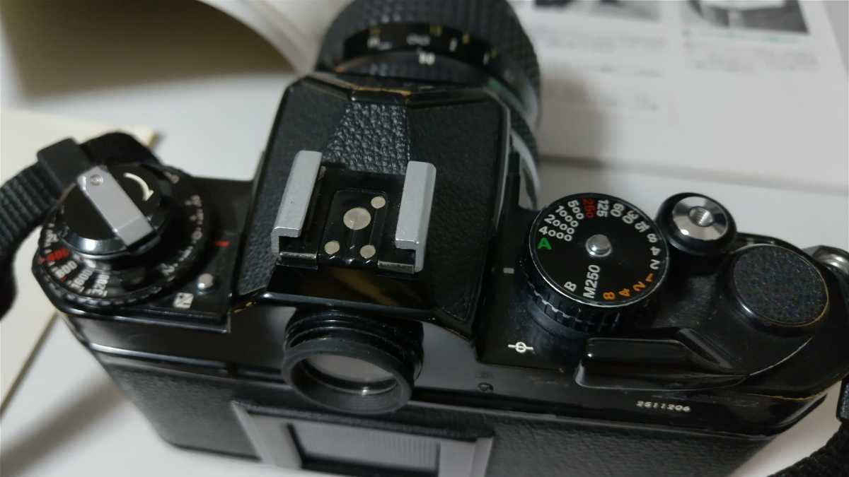 中古 ジャンク 動作未各 Nikon FE2 取説有り＋モータードライブ MD