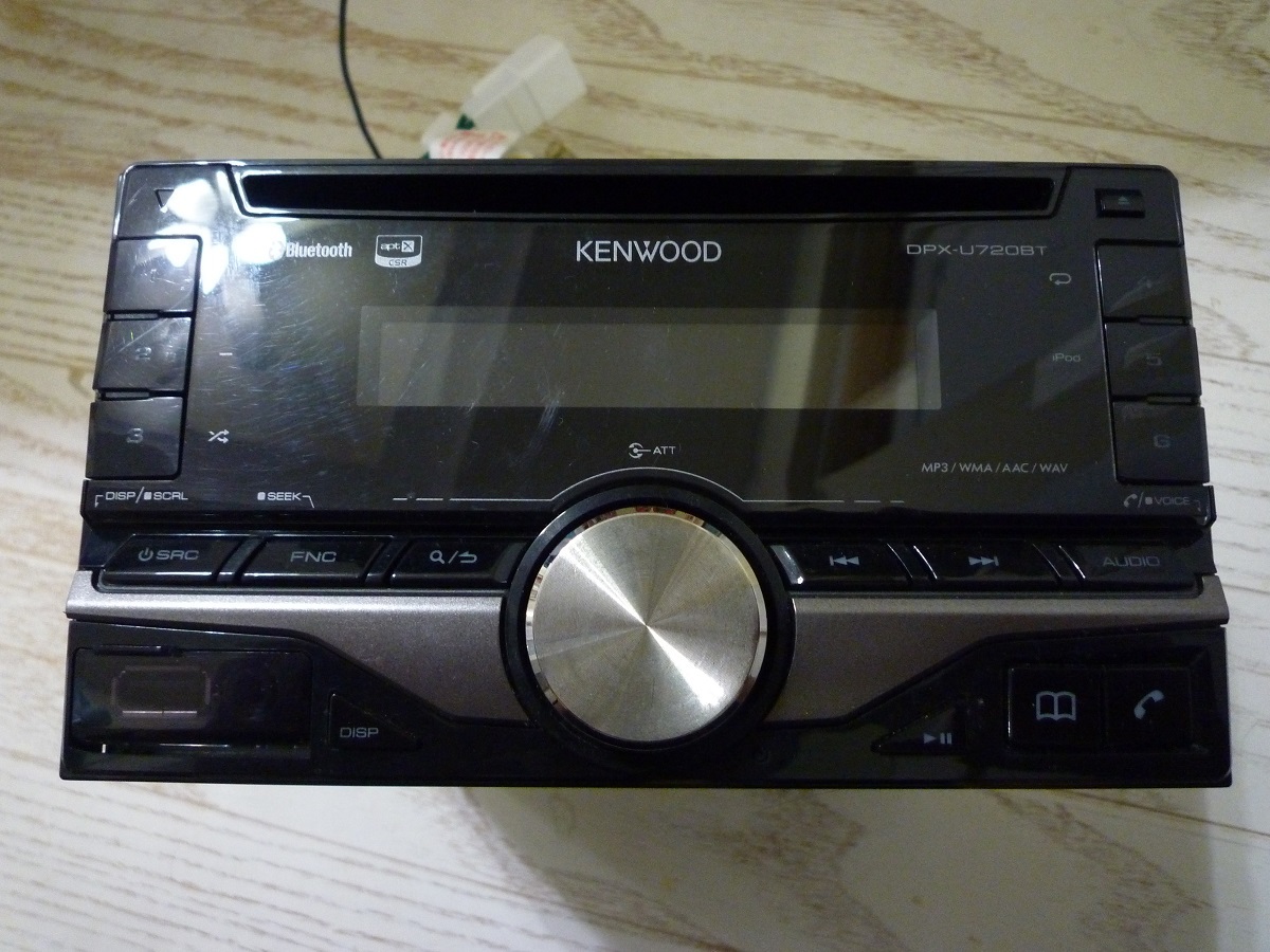 KENWOOD ケンウッド DPX-U720BT 2DIN Bluetooth/ブルートゥース