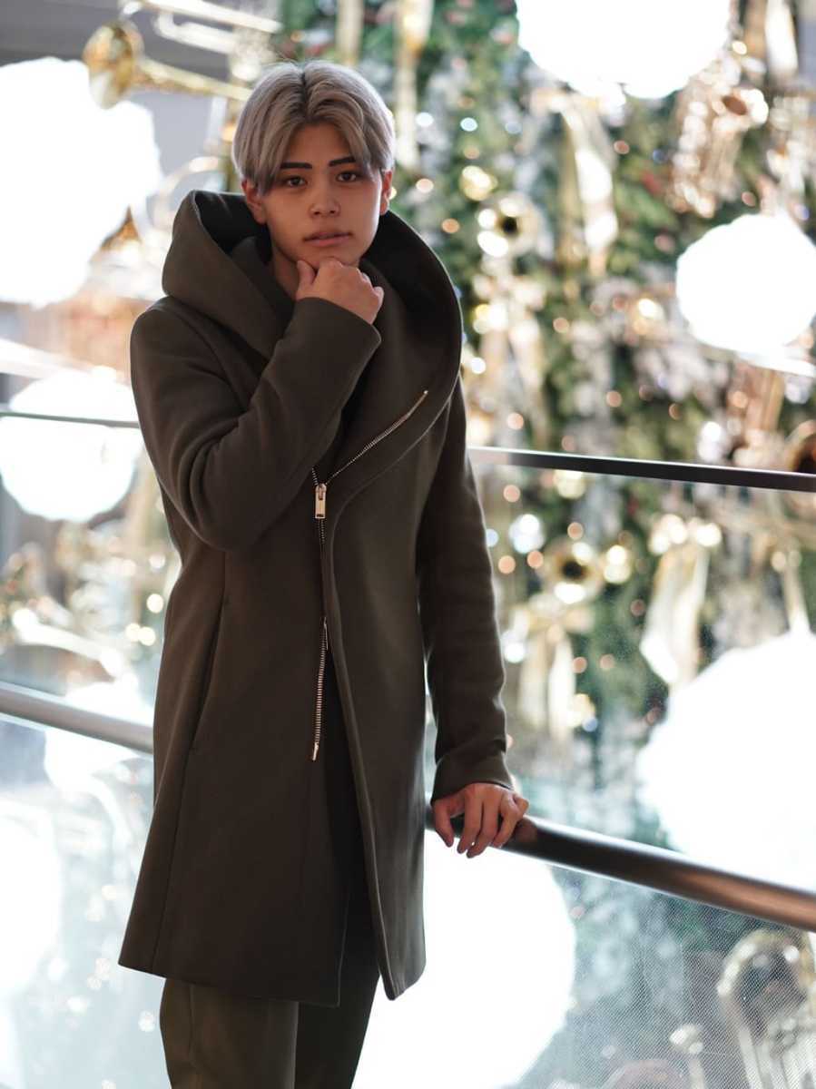 超美品jタグ付き早い者勝ち LEON掲載 junhashimoto21AW22AWウール