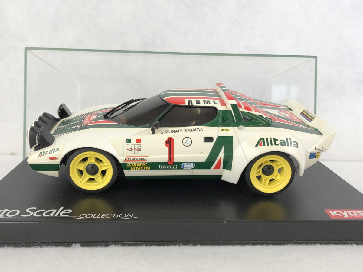 ランチア ストラトス 京商 1⁄18 HF モンテカルロ '77 0 HFラリー