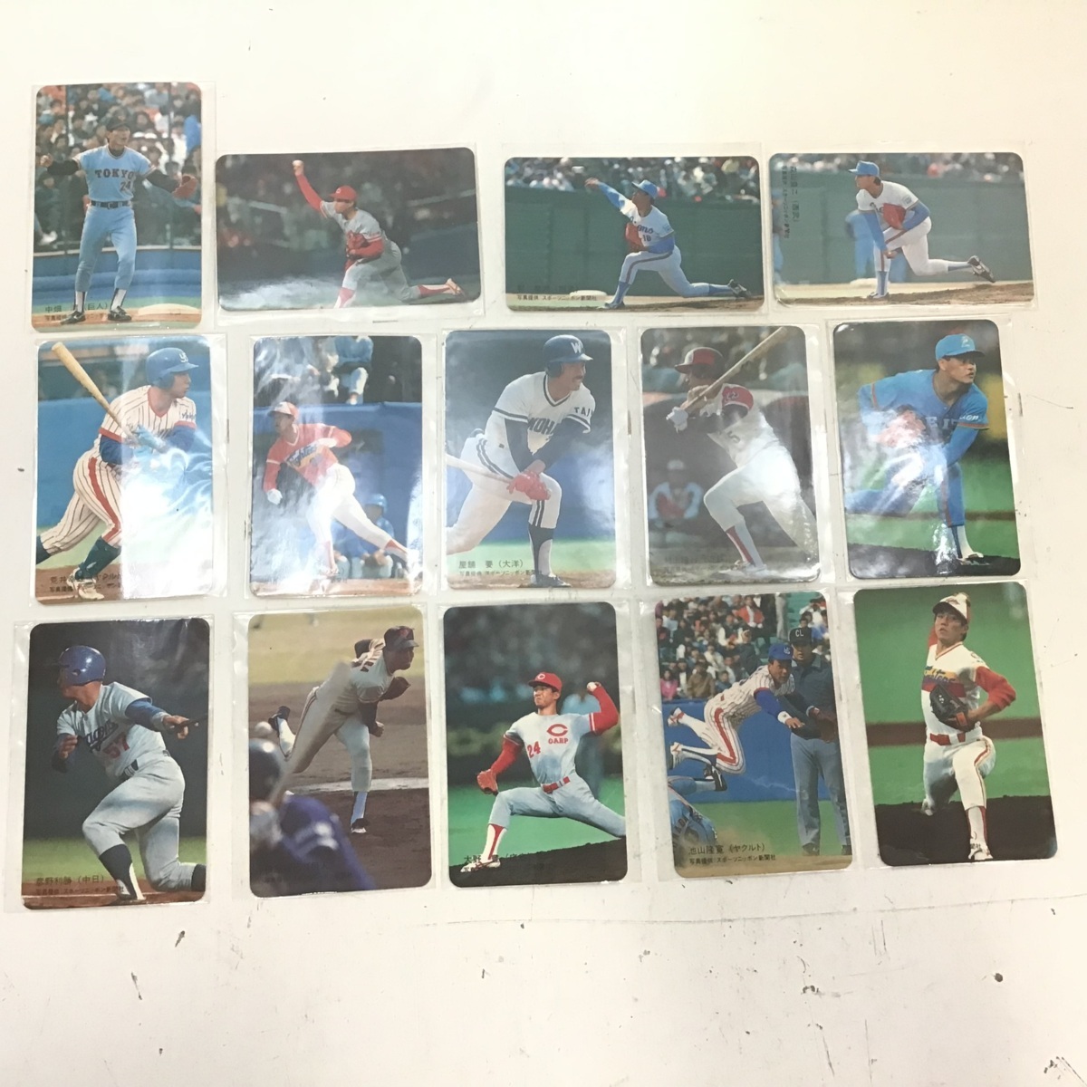 ロッテ ベースボールカード 13点 まとめて セット 1989年 中畑清 工藤 