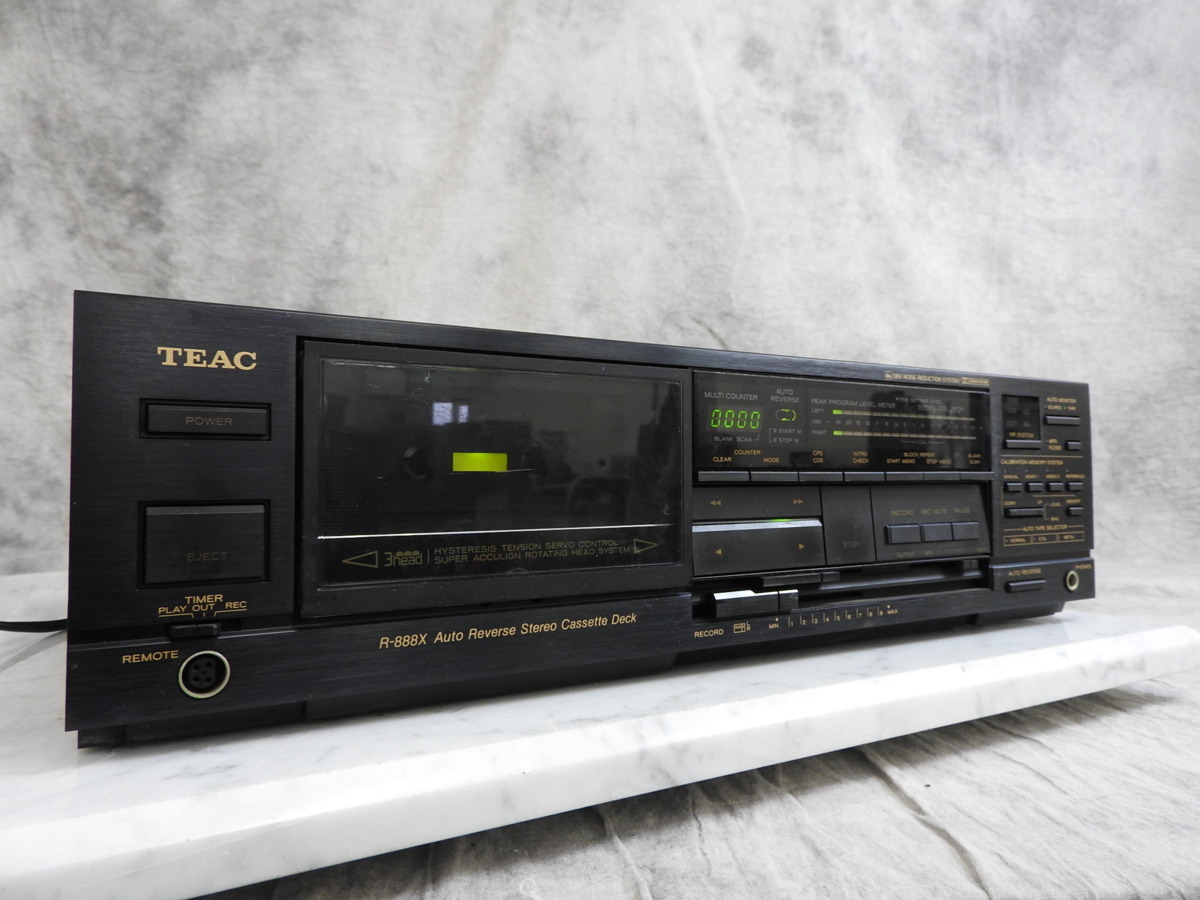 ☆TEAC ティアック R-888X カセットデッキ ☆ジャンク TEACティアックR