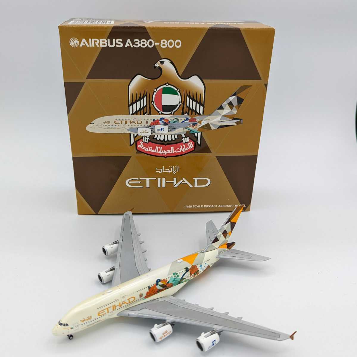 Jcwings エティハド航空 A380 A6-APD 1/400