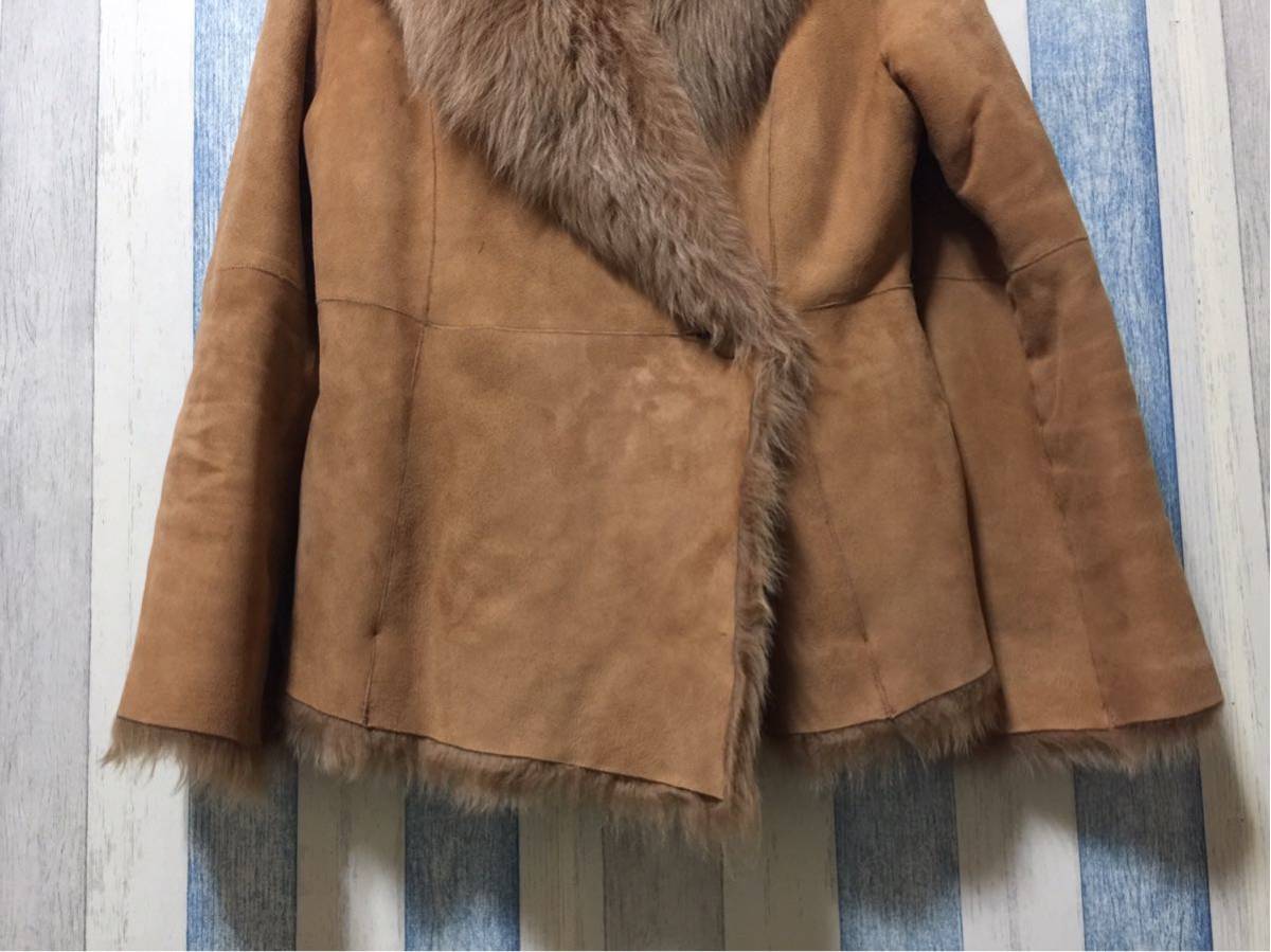 LA Brea ラブレア メルローズ ムートン ジャケット 毛皮 レザー 