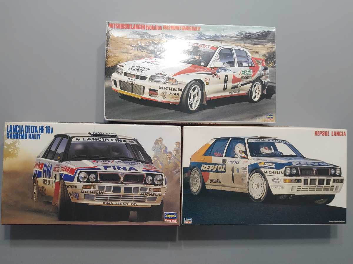 ハセガワ 1/24 REPSOL LANCIA・ランチア デルタ HF 16v サンレモラリー 