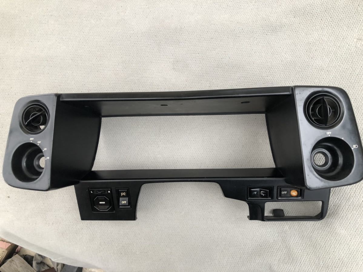 ae86 レビン トレノ 後期 純正 メーターフード パネル スイッチ付き