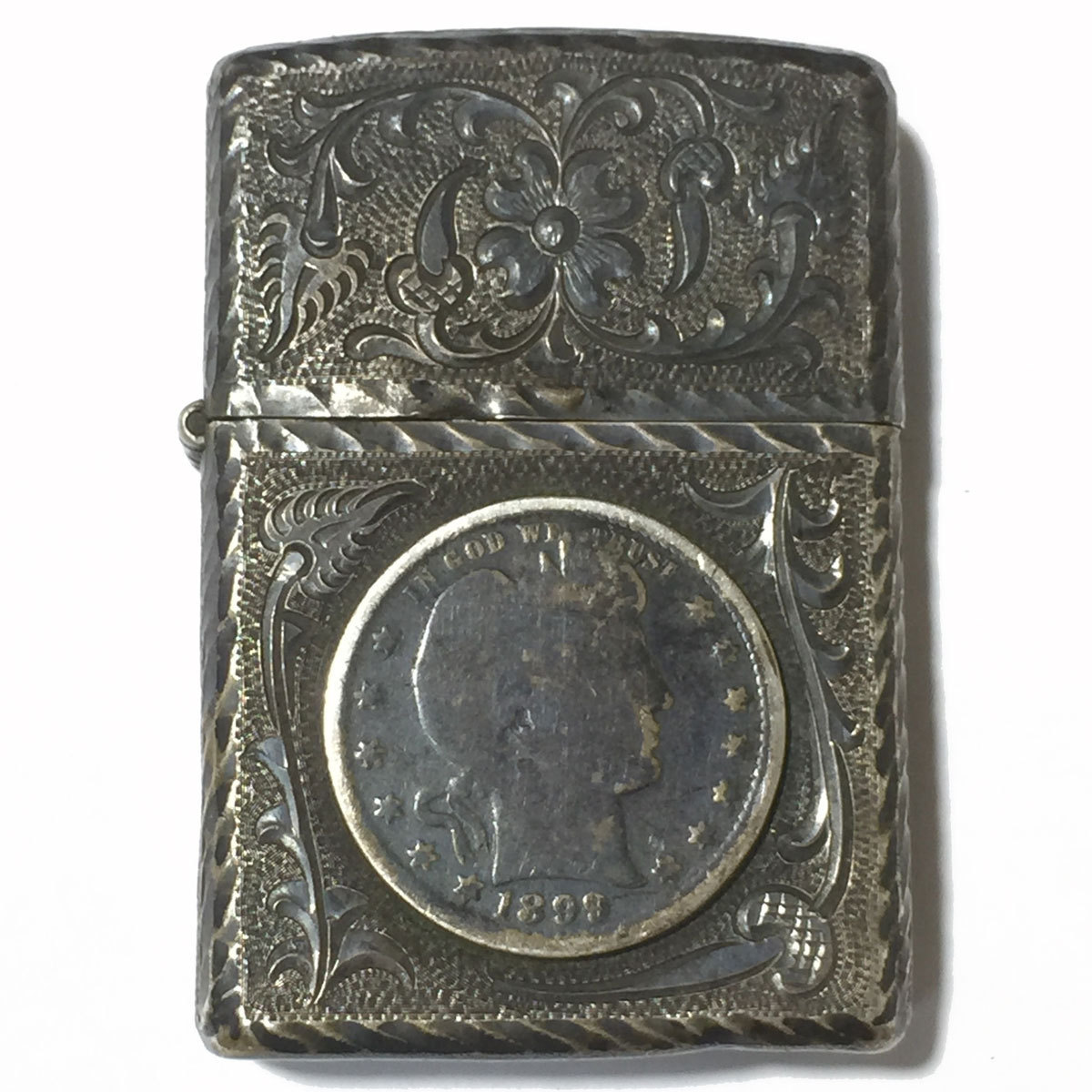 【本物保証，豊富な】 限定10個 Zippo STERLING スターリング 1994年製 2/10 アメリカ ハーバークォーターダラー 1899 25セント デザイン(Zippo)｜売買されたオークション情報、yahooの商品情報をアーカイブ公開 - オークファ Zippo