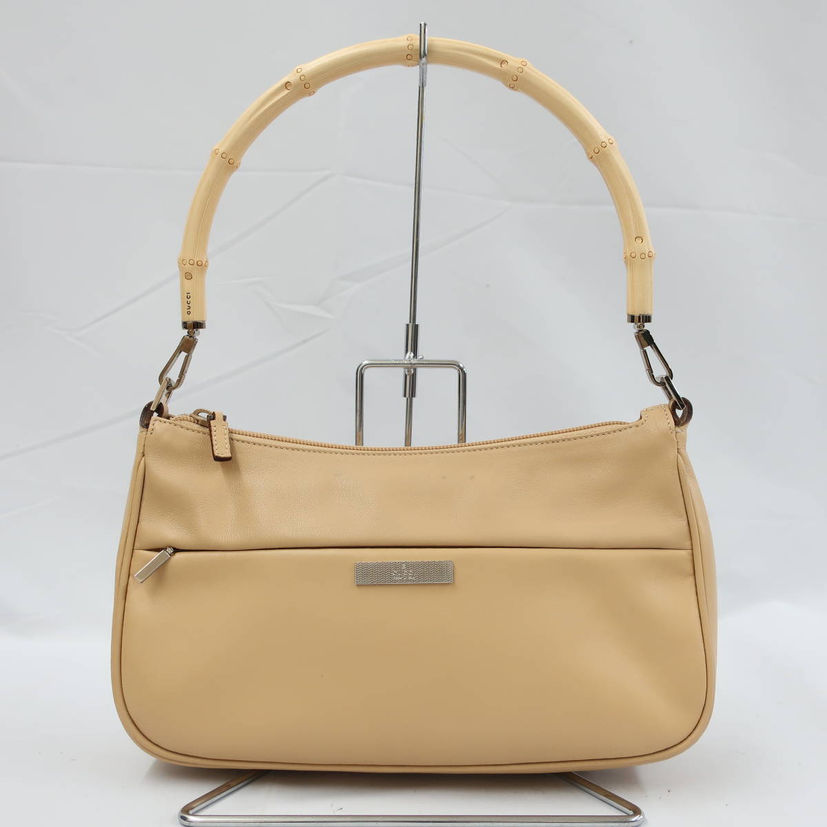 GUCCI グッチ バンブー ハンドバッグ 001・3865 ベージュ バッグ used 