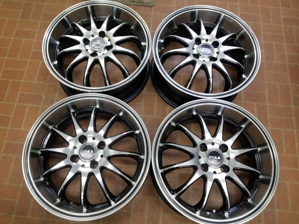 深リム PIAA RACING 16インチ 6.5J+42 4H-100 中古(社外品)｜売買され 